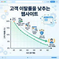 고객 이탈률 감소